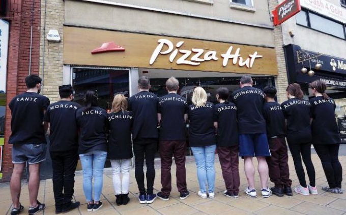 Pizza Hut employees Leicester