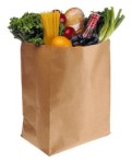 Bag of groceries