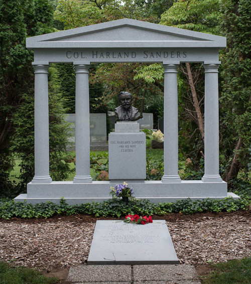 Harland Sanders grave