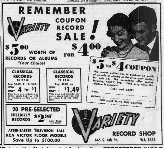Variety Record Shop