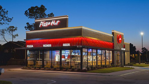 Pizza Hut restaurant building
