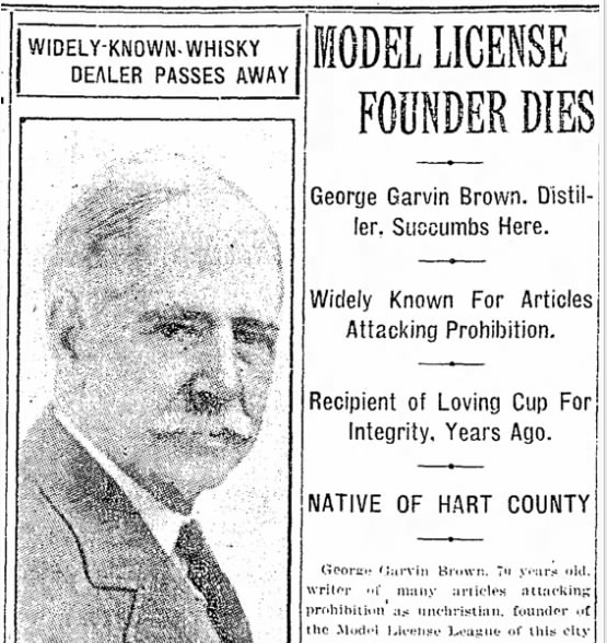 George Garvin Brown obituary